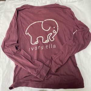 Ivory Ella Long Sleeved Tee